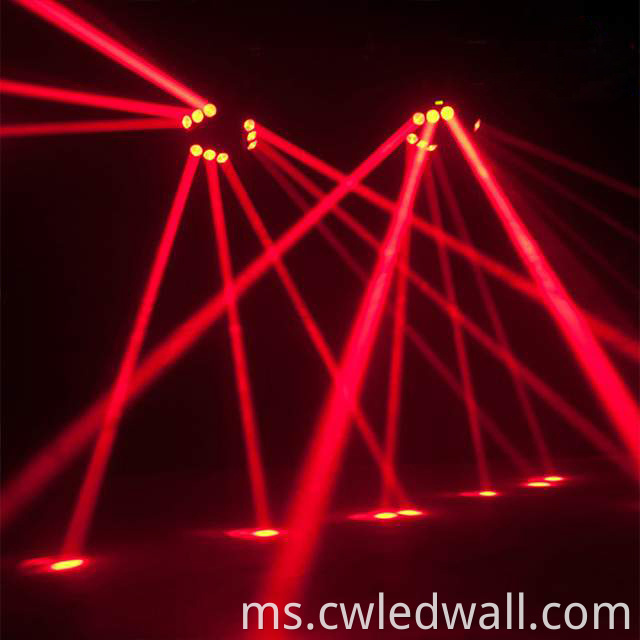 9*10w spider led stage lights dj disco